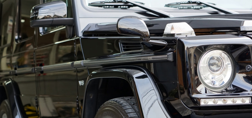 Gクラスのコーティング施工事例イメージph