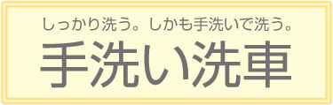 手洗い洗車ロゴ