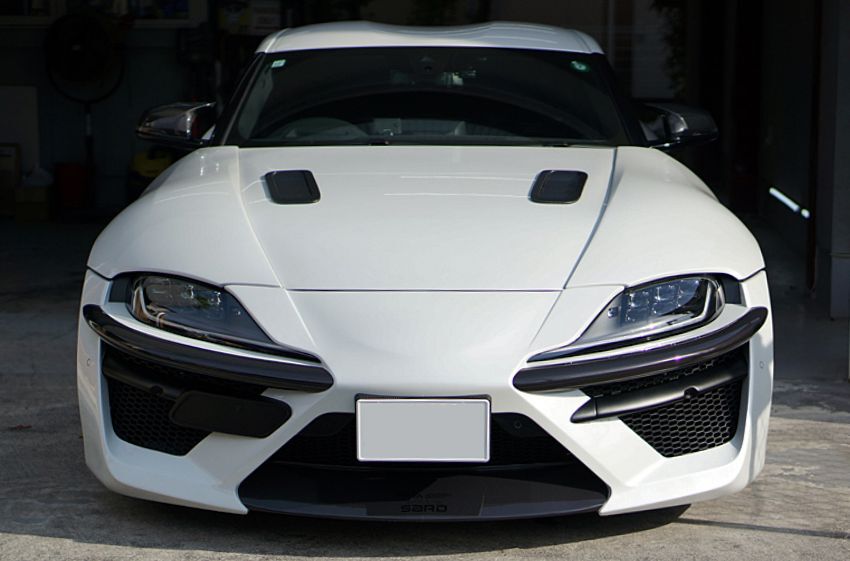 SARD Supra Completeのコーティング施工事例phトップ