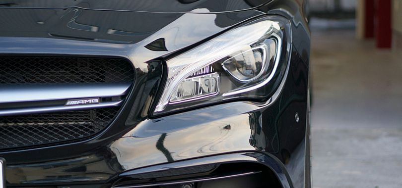 CLA45AMGのコーティング施工事例イメージph